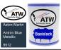 Preview: Aston-Martin, Antrim Blue Metallic, 9512: 1L Lackdose, von ATW Autoteile West.